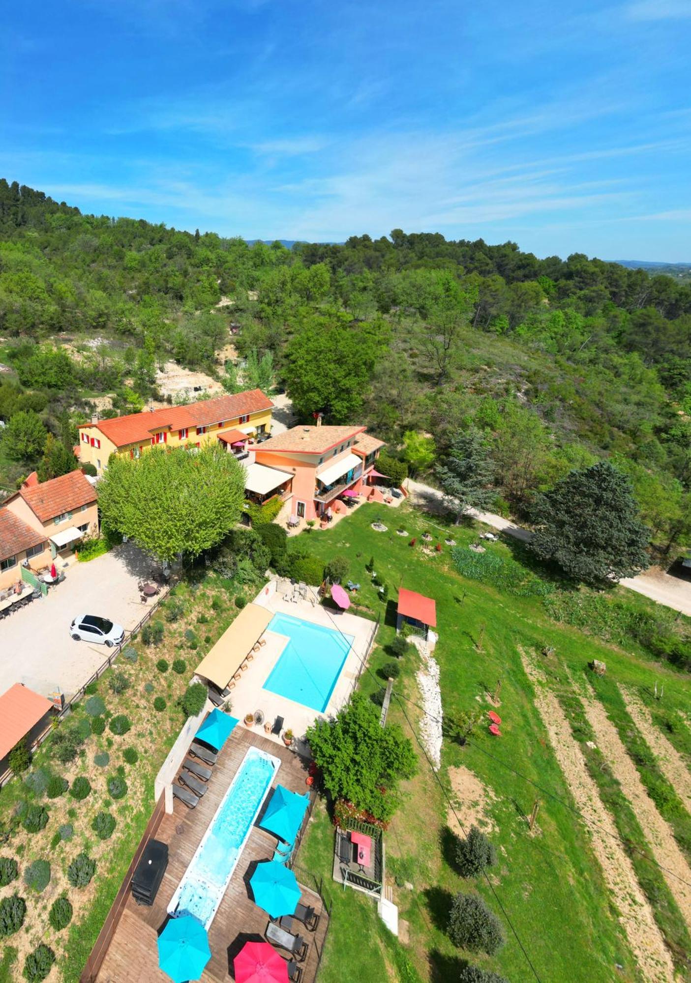L'Oustaou Du Luberon Et Spa Villelaure Exterior photo
